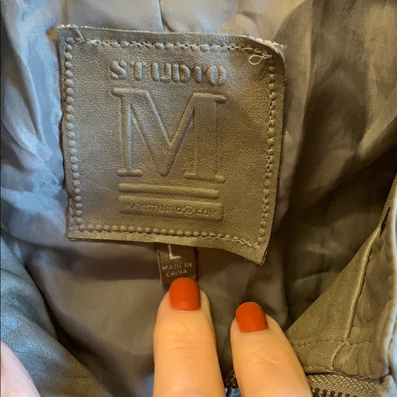 Faux leather jacket - Picture 3 of 6